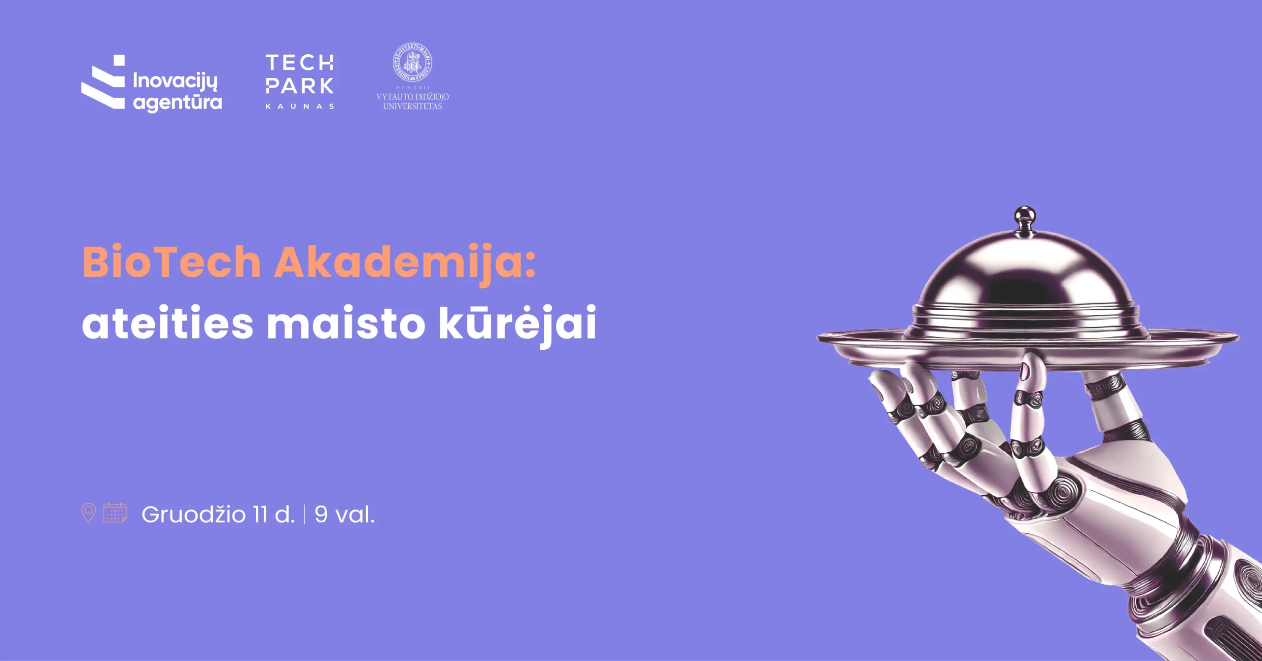 BioTech Akademija ateities maisto kūrėjai